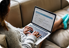 Rellenas un único formulario